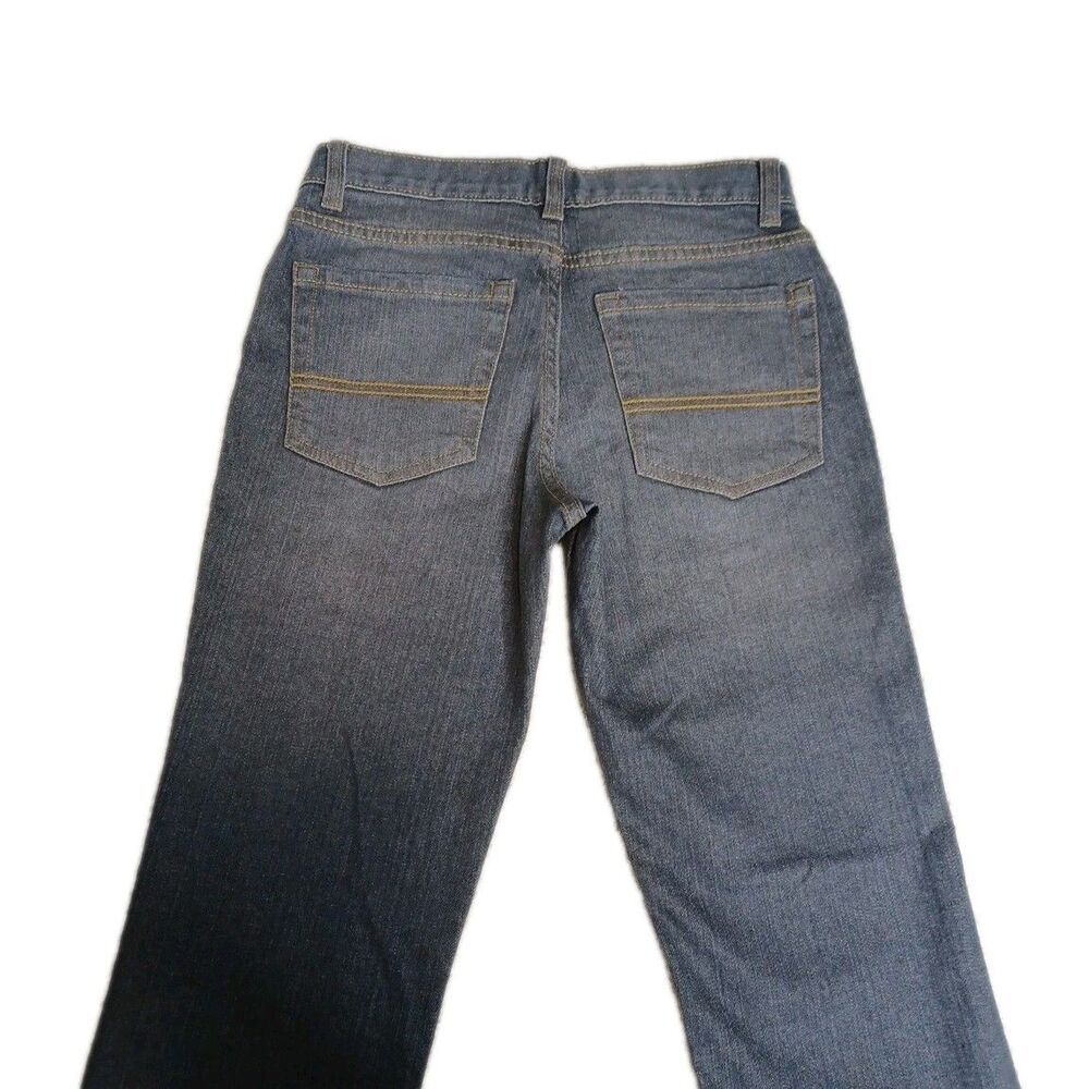 Arizona Boys Jeans Size 12 Regular Skinny Black Denim New With Tags - Picture 5 of 6